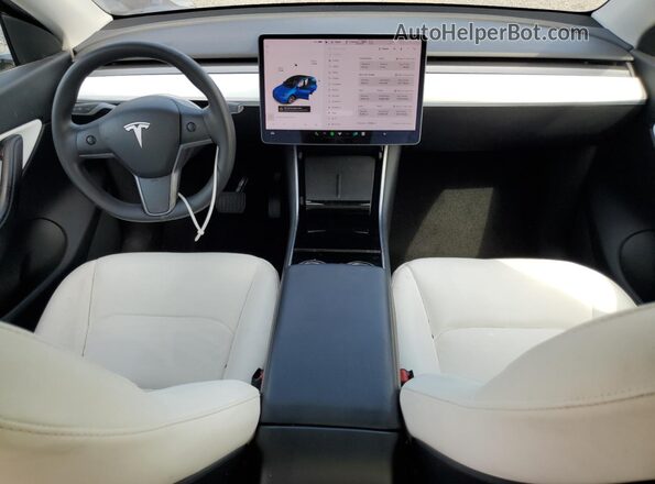 5YJYGDEE5LF049730 2020 TESLA MODEL Gray წინა პანელის ხედი