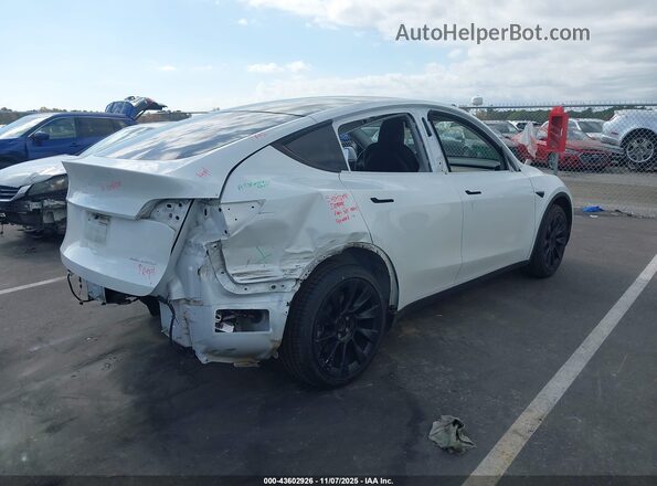 5YJYGDEE7LF008936 2020 TESLA MODEL Y Белый Задняя правая четверть