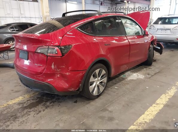 5YJYGDEE7LF053326 2020 TESLA MODEL Y Burgundy Tył prawy