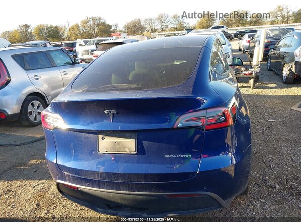 5YJYGDEE9MF089827 2021 TESLA MODEL Y Blue 