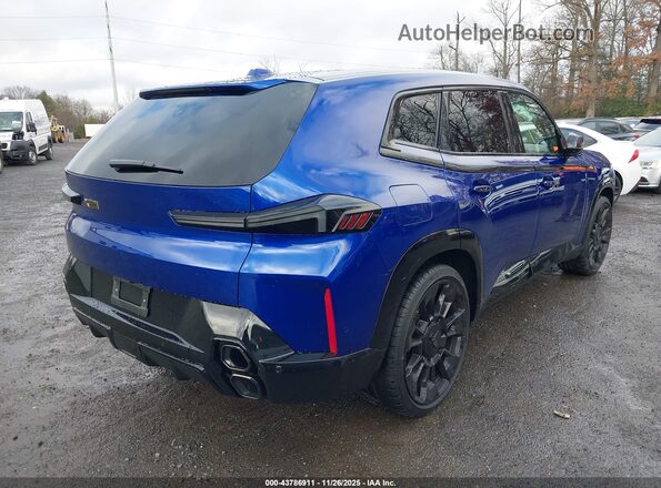 5YM23CS07S9X67221 2025 BMW XM Blue Задня права чверть