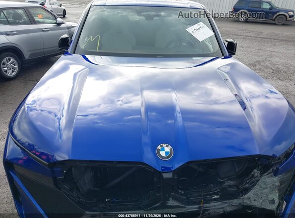 5YM23CS07S9X67221 2025 BMW XM Blue Вид ззаду
