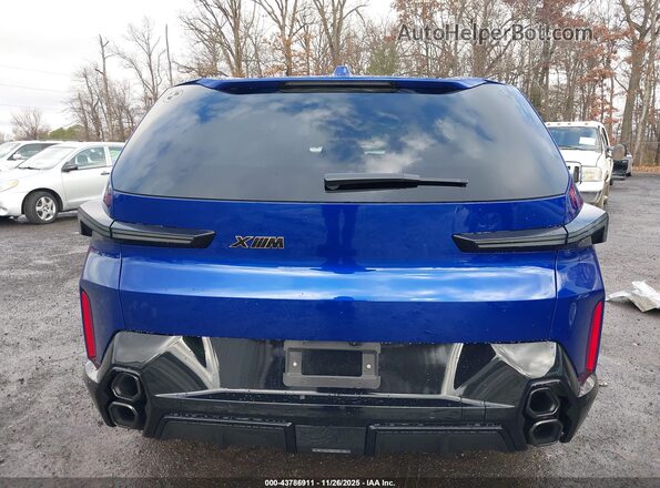 5YM23CS07S9X67221 2025 BMW XM Blue 