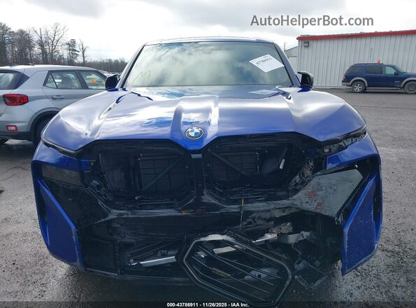 5YM23CS07S9X67221 2025 BMW XM Blue Вид щитка приладів