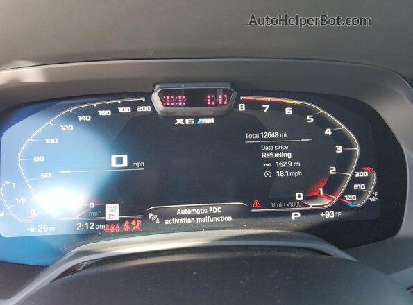 5YMCY0C04N9L05612 2022 BMW X6 Gray 