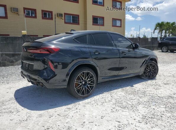 5YMCY0C09P9P32741 2023 BMW X6 Черный Задняя правая четверть