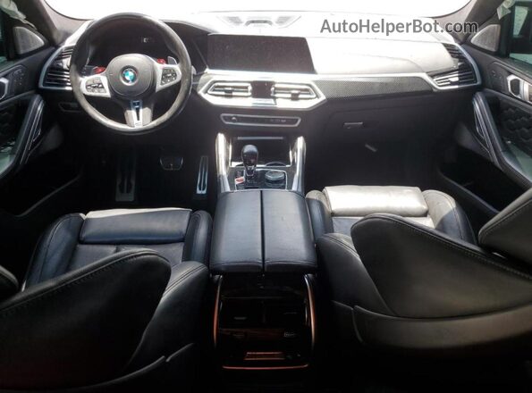 5YMCY0C09P9P32741 2023 BMW X6 Черный Вид панели приборов