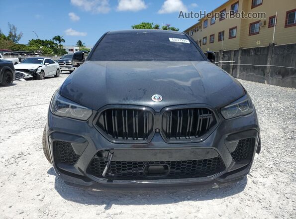 5YMCY0C09P9P32741 2023 BMW X6 Черный Вид спереди