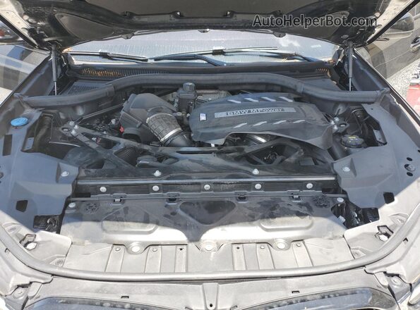 5YMCY0C09P9P32741 2023 BMW X6 Черный Вид подкапотного пространства
