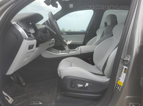 5YMJU0C01P9R07308 2023 BMW X5 Gray Սալոնի դիմացի տեսք