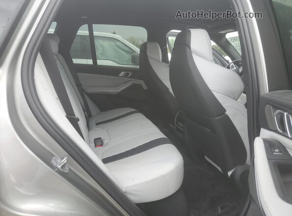 5YMJU0C01P9R07308 2023 BMW X5 Gray Սալոնի հետևի տեսք