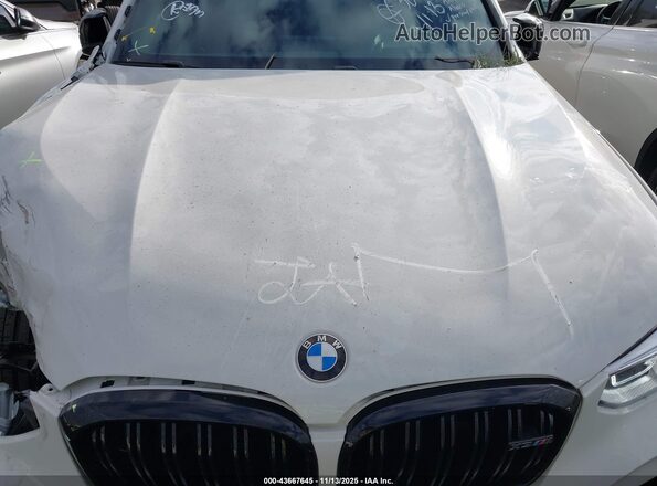 5YMTS0C03M9E99584 2021 BMW X3 White Вид ззаду