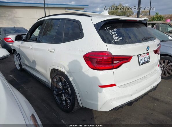 5YMTS0C03M9E99584 2021 BMW X3 White Задня ліва чверть