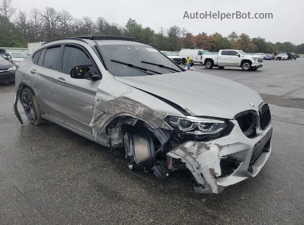 5YMUJ0C08LLA99626 2020 BMW X4 Silver Delantero derecho