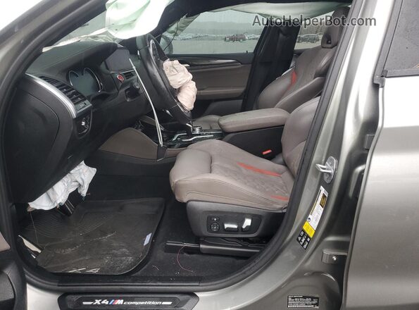 5YMUJ0C08LLA99626 2020 BMW X4 Silver Vista interior delantera