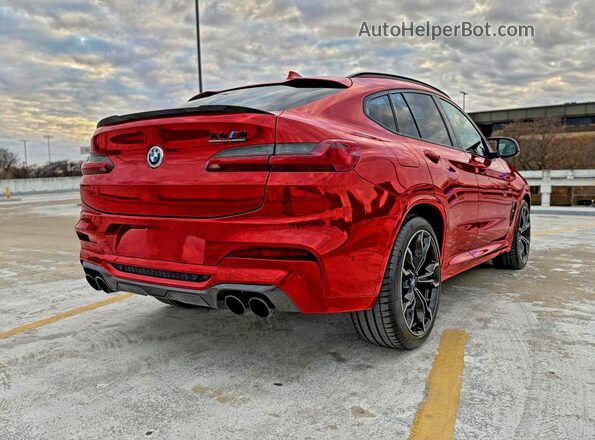 5YMUJ0C08LLU67316 2020 BMW X4 Red Delantero derecho
