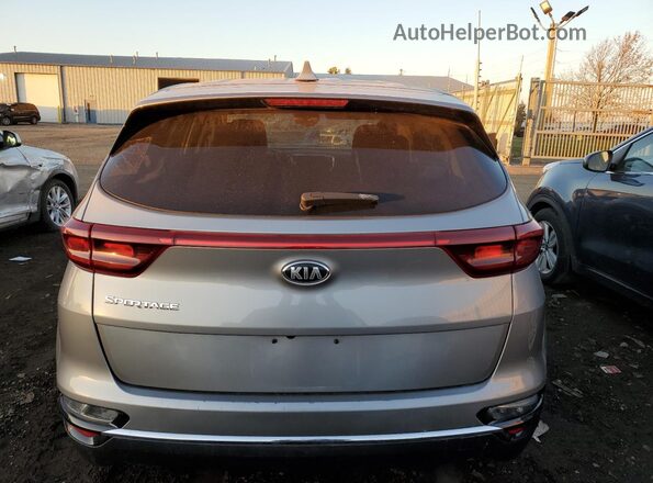 KNDPMCAC7N7006504 2022 KIA SPORTAGE Silver Սալոնի դիմացի տեսք
