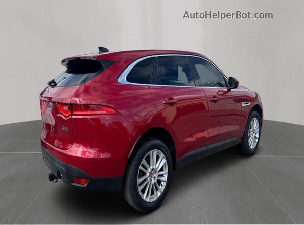 SADCK2GX4LA642987 2020 JAGUAR F-PACE Red Delantero derecho