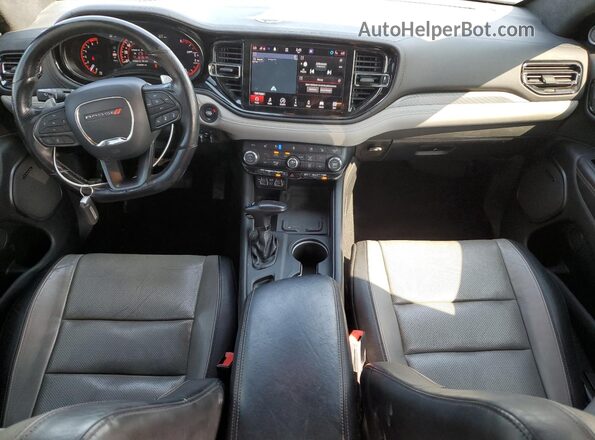 1C4SDHCT4NC130631 2022 DODGE DURANGO Black ხელსაწყოთა პანელის ხედი