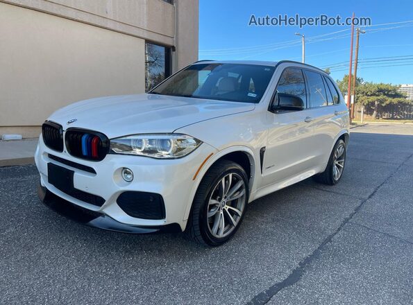 5UXKR6C54G0J81430 2016 BMW X5 White 