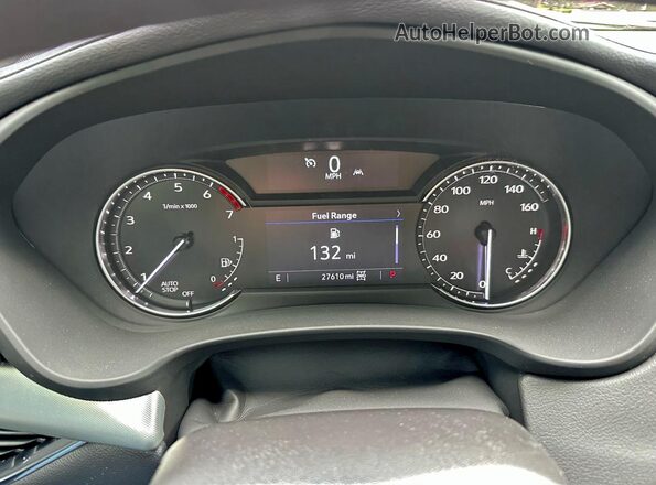 1GYFZDR43PF174188 2023 CADILLAC XT4 Blue Widok zestawu wskaźników