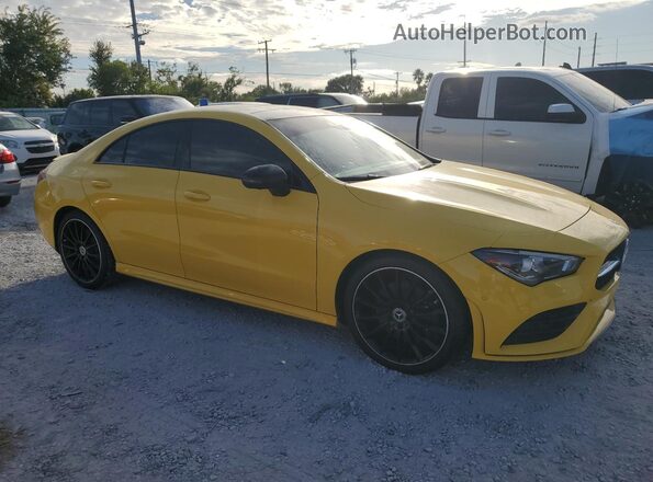WDD5J4GB7LN068794 2020 MERCEDES-BENZ CLA-CLASS Желтый Вид спереди