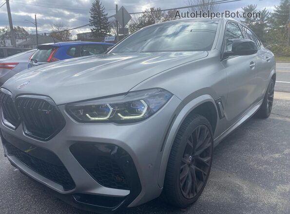 5YMCY0C07N9M97270 2022 BMW X6 Gray უკანა მარცხენა