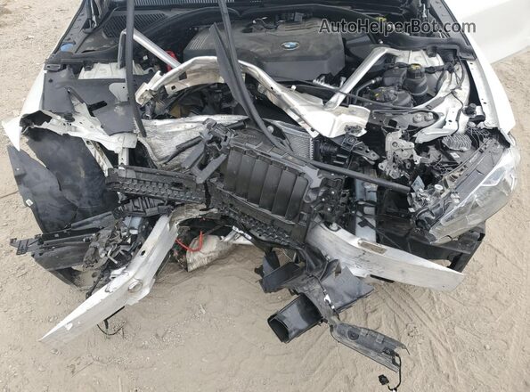 WBA23AT03NCJ90980 2022 BMW 4 SERIES White ძრავის განყოფილების ხედი