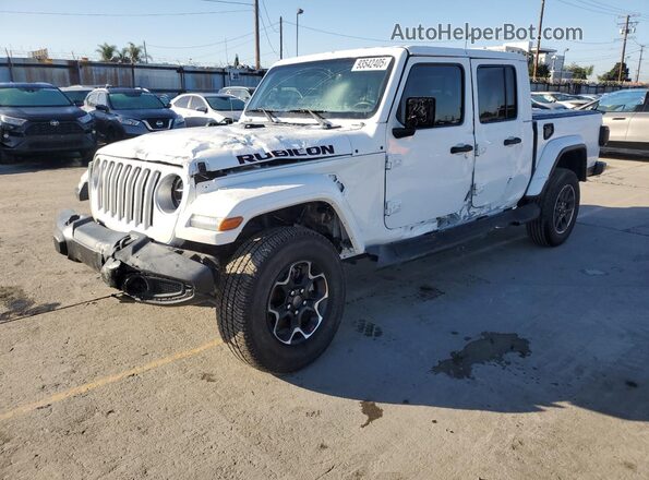 1C6HJTFG6NL162718 2022 JEEP GLADIATOR White Հետևի ձախ