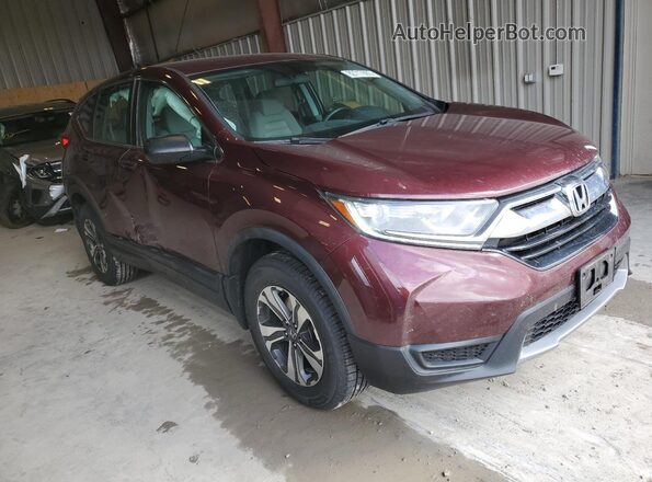 2HKRW6H31KH220745 2019 HONDA CRV Burgundy 