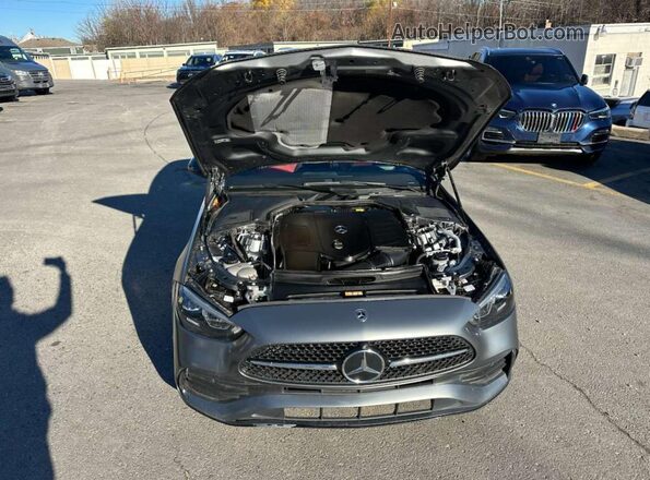 W1KAF4GB1PR088358 2023 MERCEDES-BENZ C Silver Հետևի նստատեղերի տեսք