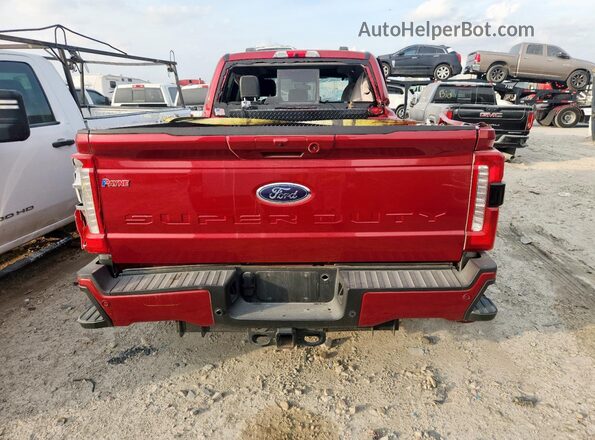 1FT8W2BT9RED75745 2024 FORD F250 Красный Вид салона спереди