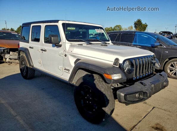 1C4HJXDN8MW558941 2021 JEEP WRANGLER White Front view
