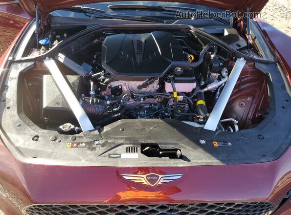 KMTG34SC5SU152504 2025 GENESIS G70 Maroon 