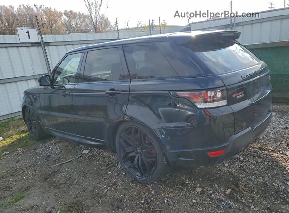 SALWV2FE2HA138261 2017 LAND ROVER RANGE ROVER Синий Задняя правая четверть
