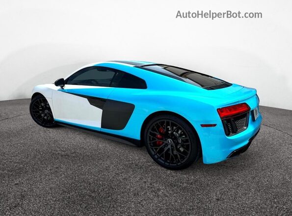 WUABAAFXXJ7902103 2018 AUDI R8 Белый Задняя правая четверть