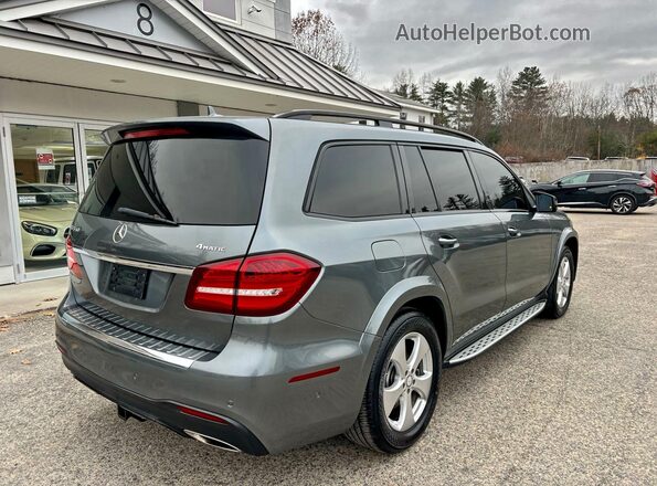 4JGDF7DE8HA829365 2017 MERCEDES-BENZ GLS-CLASS Gray წინა ხედი