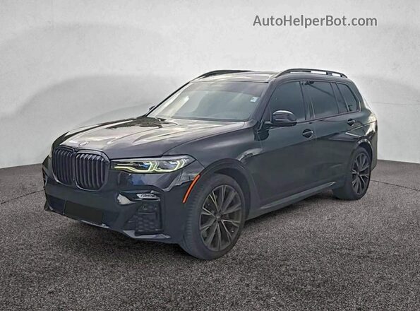 5UXCX6C00N9J07221 2022 BMW X7 Black უკანა მარჯვენა