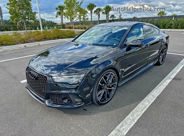WUAWRBFC3HN901930 2017 AUDI RS7 Black Задня права чверть