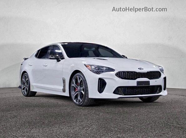KNAE45LC3J6031896 2018 KIA STINGER White 