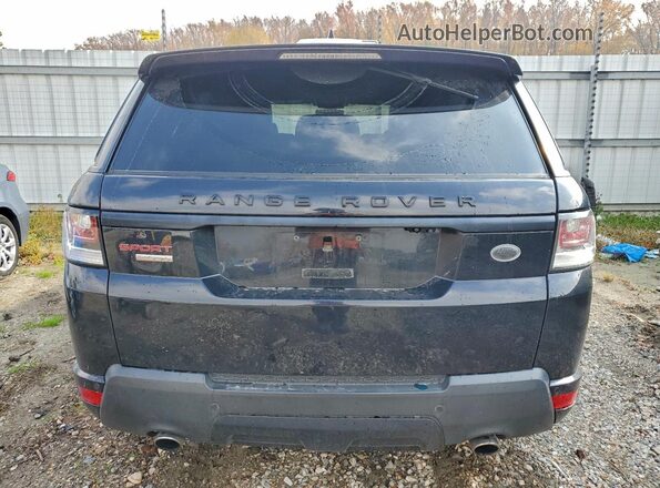 SALWV2FE2HA138261 2017 LAND ROVER RANGE ROVER Синий Вид салона спереди