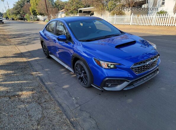 JF1VBAH61P8802119 2023 SUBARU WRX Blue Задня ліва чверть