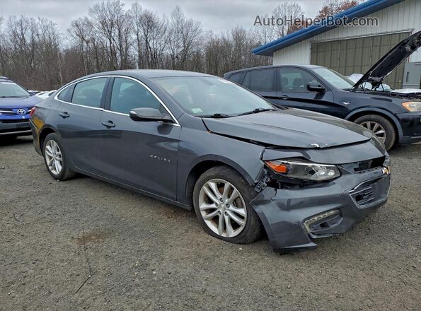 1G1ZD5ST7JF215849 2018 CHEVROLET MALIBU Gray Widok z przodu