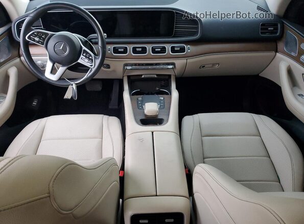 4JGFB4KB7MA302391 2021 MERCEDES-BENZ GLE Синий Вид щитка приборов