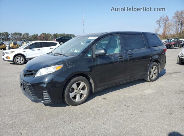 5TDZZ3DC8LS084976 2020 TOYOTA SIENNA Black Rear left