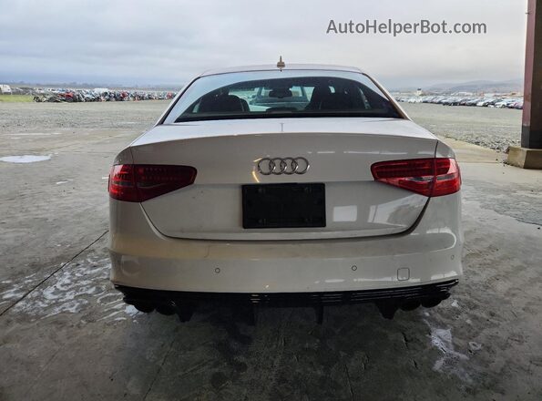 WAUBGAFL1GA005530 2016 AUDI S4 White Front interior view