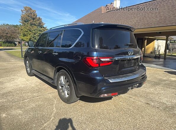 JN8AZ2AFXM9718038 2021 INFINITI QX80 Blue Առջևի աջ