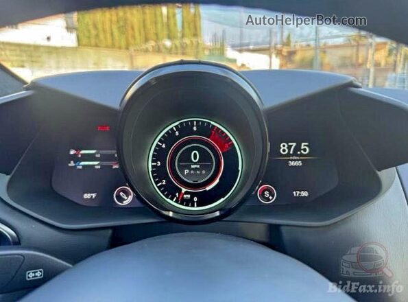 SCFSMGAW6PGN07660 2023 ASTON MARTIN VANTAGE Серый Вид панели приборов