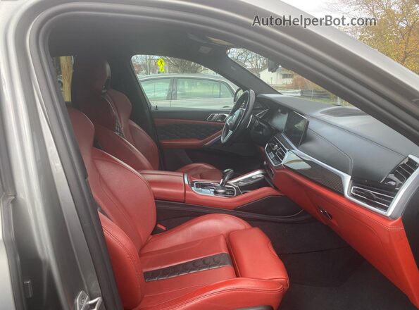 5YMCY0C07N9M97270 2022 BMW X6 Gray წინა ხედი