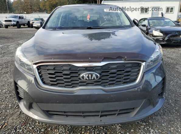 5XYPG4A34KG551992 2019 KIA SORENTO Charcoal 